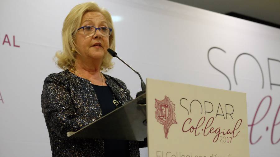 Anna Maria Asam&agrave;, presidenta del Col·legi de Graduats Socials de Tarragona.