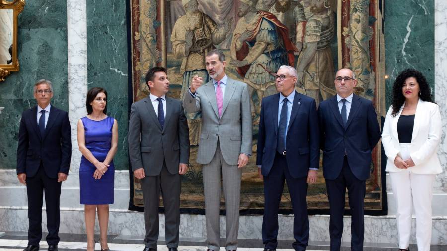 El Rey Felipe VI recibe en audiencia al Ilustre Colegio de Abogados de Tarragona