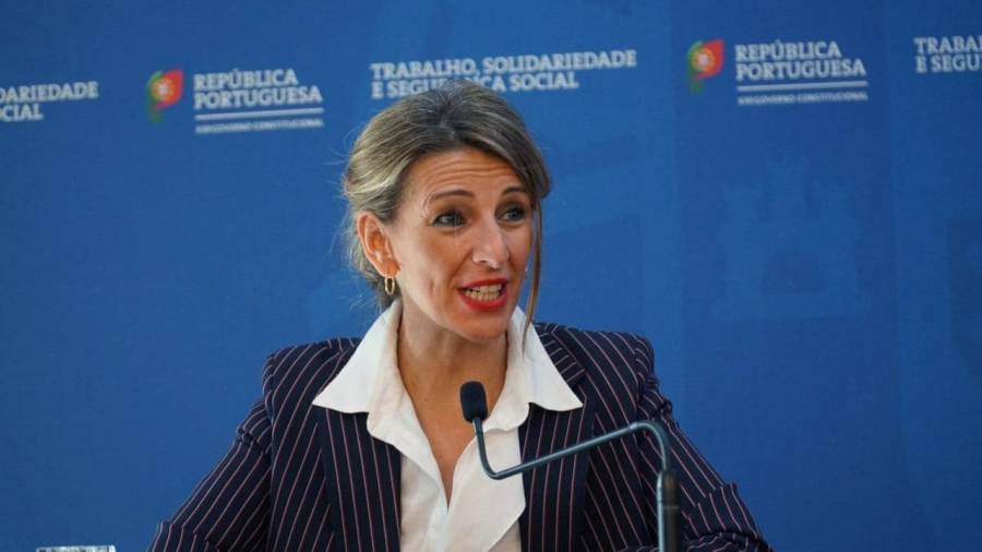 La ministra de Trabajo y Economía Social, Yolanda Díaz. FOTO: EFE