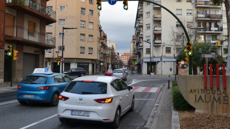 Foto de la cruïla de les avingudes de Pere el Cerimoniós i de Jaume I. Foto: Ajuntament de Reus