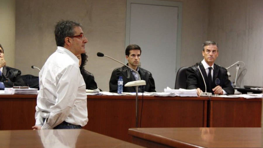 Ausàs, declarant al judici, el maig de 2014. Foto: ACN