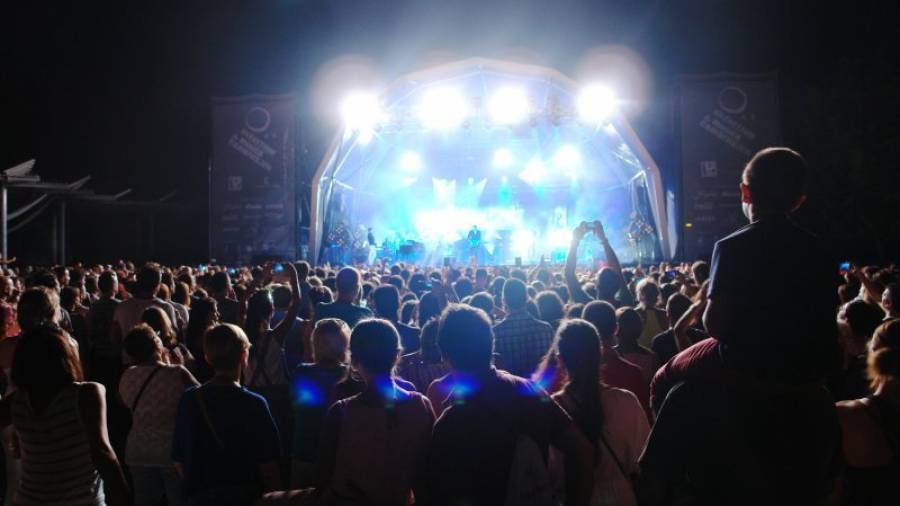 El gran escenario del Festival de Música de Cambrils volverá a estar ubicado en el Parc del Pinaret FOTO: CEDIDA