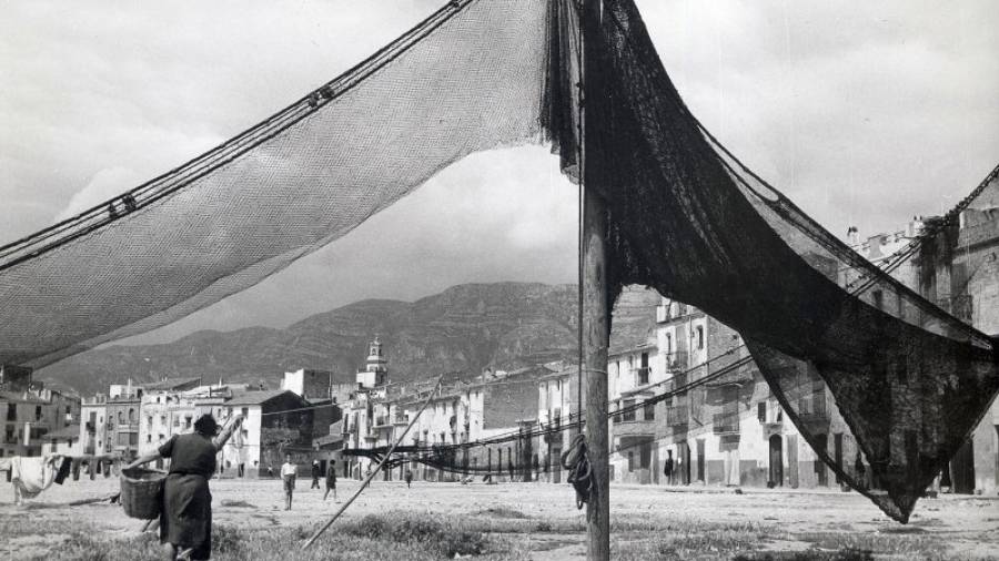 Imatge de Sant Carles de la Ràpita a principis del segle XX. FOTO: AJUNTAMENT DE SANT CARLES DE LA RÀPITA