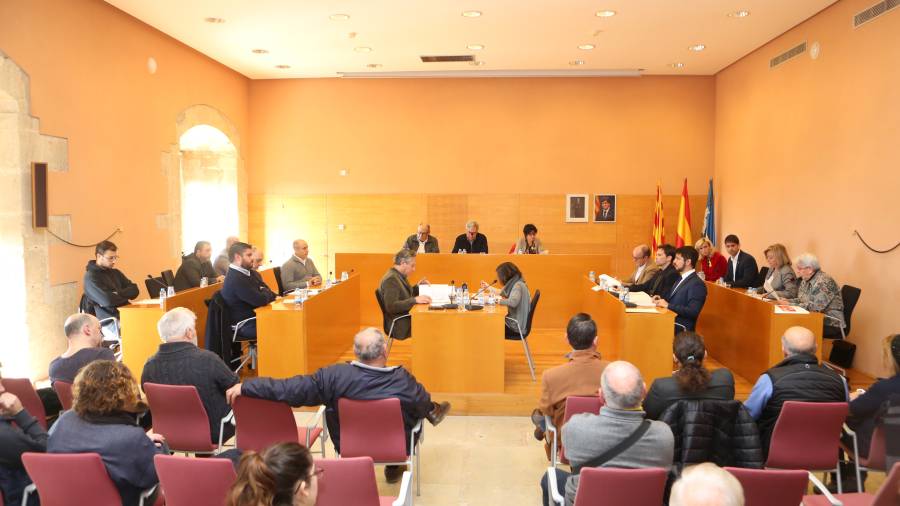 Imagen de la sesi&oacute;n plenaria de este mediod&iacute;a en Torredembarra. FOTO: Alba Marin&eacute;