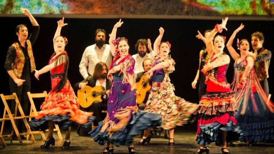 El Ballet Flamenco de Andalucía llega esta noche al Teatre Tarragona. Foto: Cedida