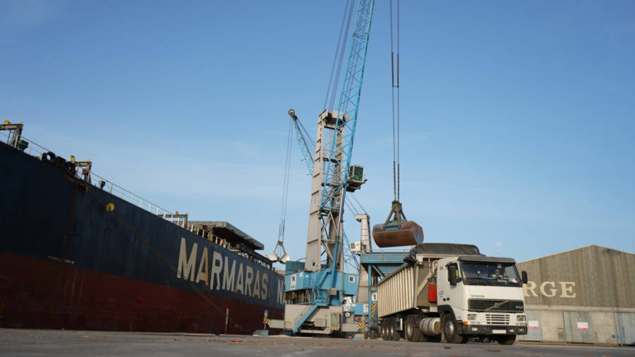 Las mercancías de Rusia y Ucrania representan más de un 15% del tráfico del Port