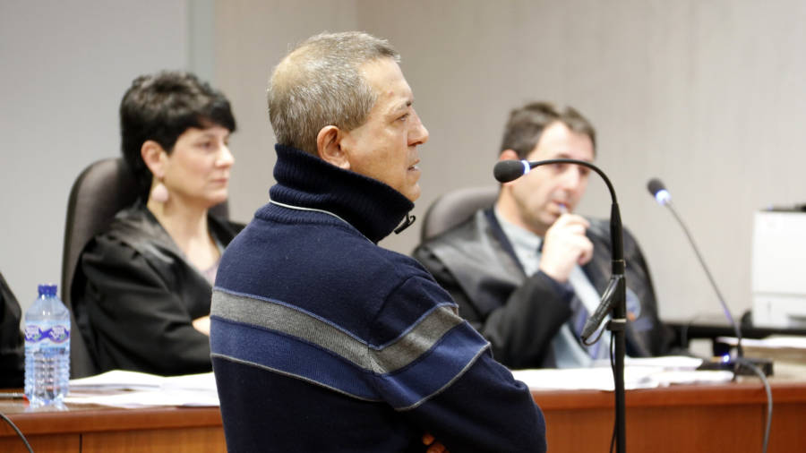 Miquel CamprubÃ­, durante su declaraciÃ³n en el juicio que se celebrÃ³ en la Audiencia de Lleida. FOTO: ACN