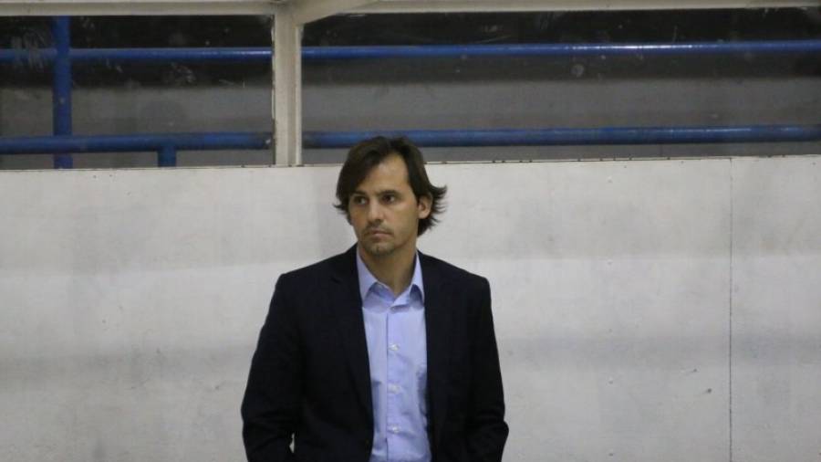 El técnico del Reus, Alejandro Domínguez. Foto: DT