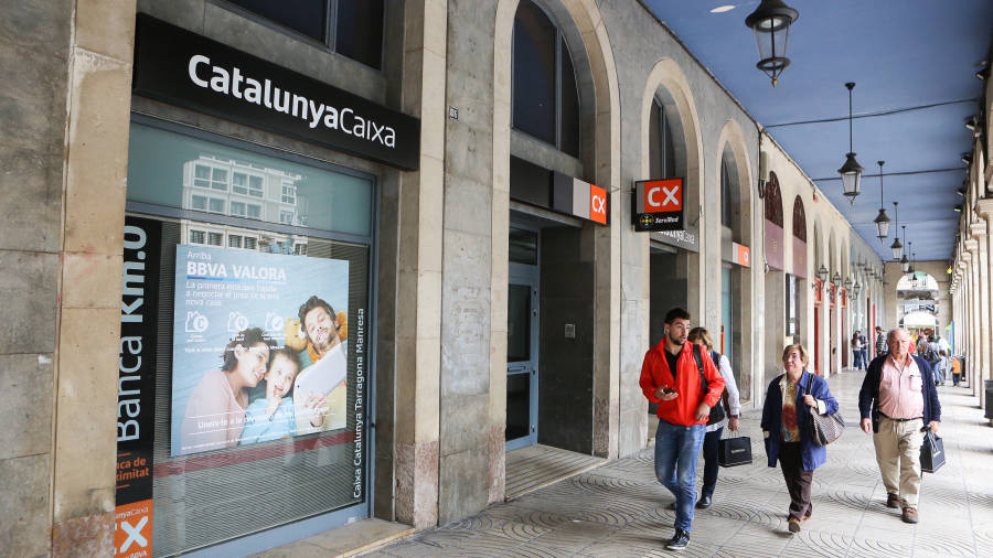 Catalunya Caixa es la entidad bancaria que ha recibido más dinero para el rescate. FOTO: ALBA MARINÉ/DT