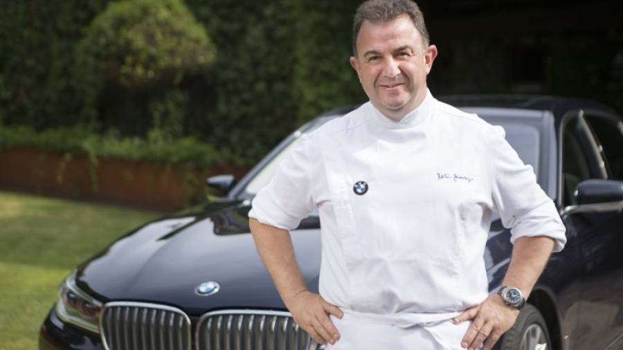 El chef dispondrá de un vehículo BMW Serie 7.