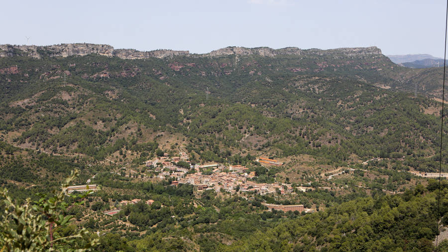 Des d'aquest punt de la comarca es poden veure diferents municipis de la Baronia. Foto: Alba Marin&eacute;
