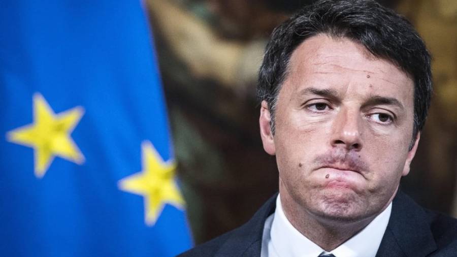 El primer ministro italiano Matteo Renzi. Foto: EFE