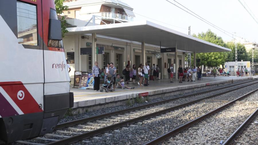 Imatge d'arxiu de l'estació de trens de Salou. FOTO: Pere Ferré