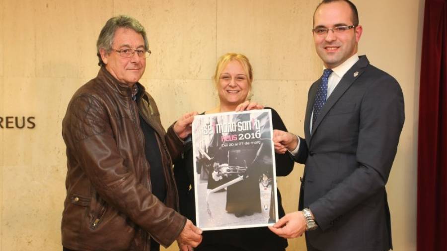 Imagen de la rueda de prensa de la presentación del programa y cartel de Semana Santa. Foto: Alba Mariné