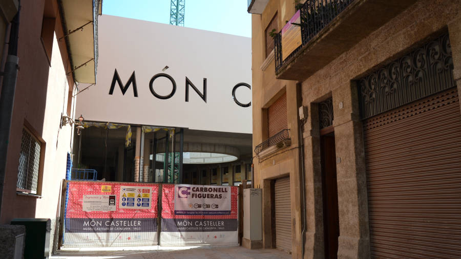 Es preveu que el Museu Casteller de Catalunya estigui totalment acabat a finals de 2017. FOTO: M. P./DT