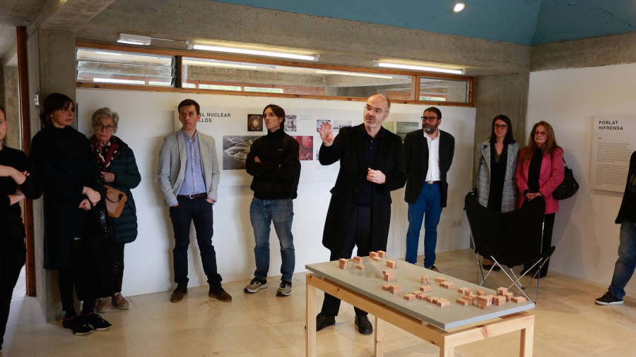 El Dr Guillermo Zuazn&aacute;bar de la Escola d&rsquo;Arquitectura de la URV, ha sido el encargado del proyecto de museizaci&oacute;n. FOTO: Fabi&aacute;n Acidres