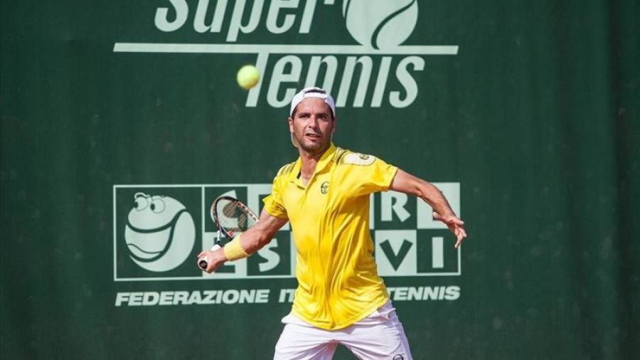 El tenista rapitense Albert Montañés disputando un torneo reciente. Foto: ATP
