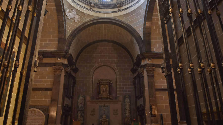 La Capella del Santíssim, a la Prioral de Sant Pere. FOTO: Alfredo González