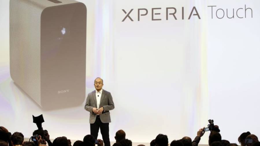 Acto de presentación del Xperia Touch. Foto: EFE