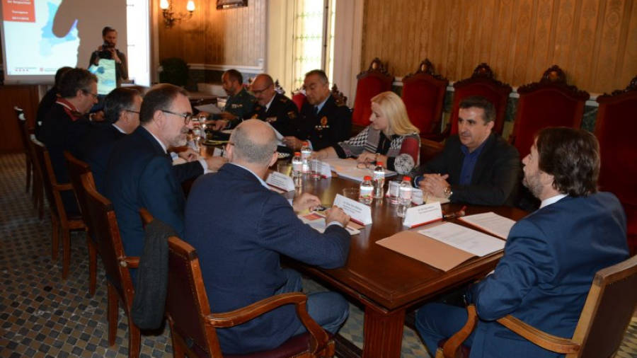 La reunió s'ha fet aquest matí a l'Ajuntament de Tarragona.