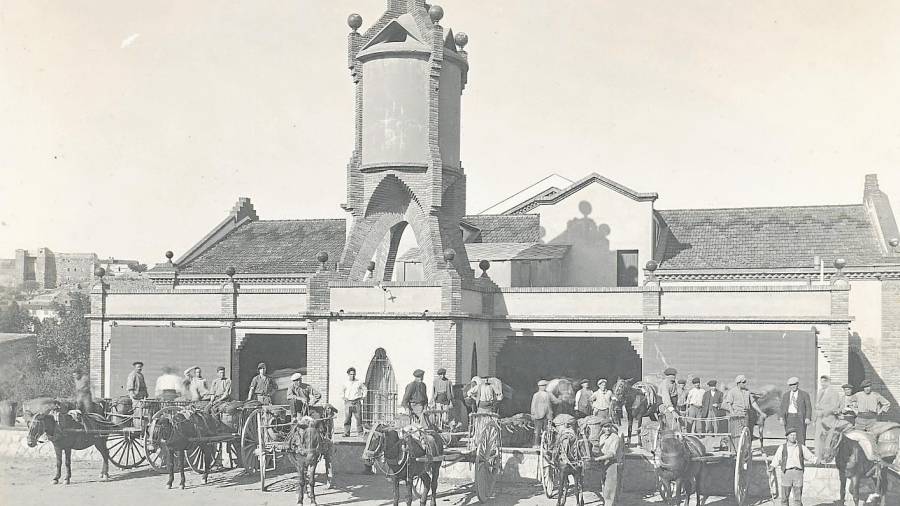 Imagen del Sindicat Agr&iacute;cola de Falset en el a&ntilde;o 1930. FOTO: CEDIDA