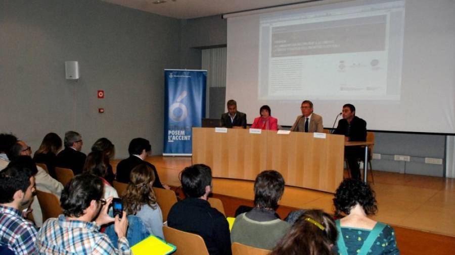 La jornada sobre la candidatura del Priorat a la Unesco es va celebrar a Tarragona. Foto: Diputació de Tarragona