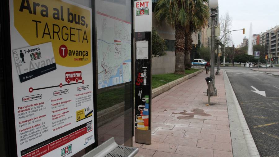 El hombre tenÃ­a que trabajar en las cocheras y en las paradas de los autobuses de la EMT. FOTO:LLUÃ�S MILIÃ�N/DT