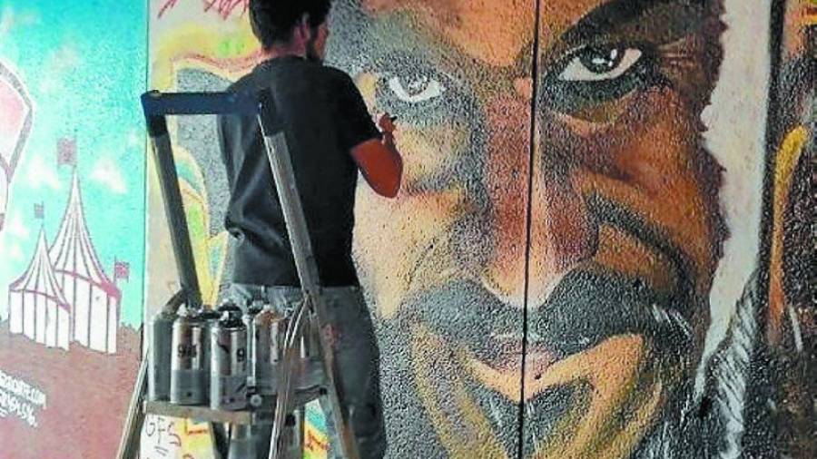 Muchos de los grafiteros hacen grandes obras teniendo en cuenta hasta el último detalle. Foto: Cedida
