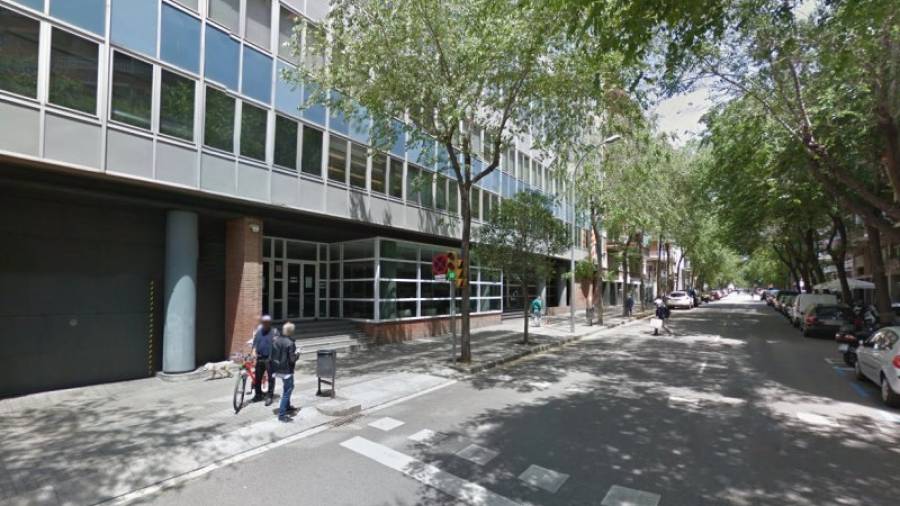 El edificio de Inspección de Trabajo y Seguridad Social de Barcelona. Foto: Google Street View