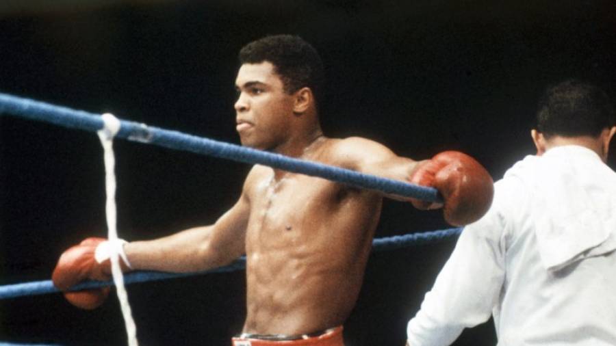 Imagen del boxeador en septiembre de 1966. Foto: EFE