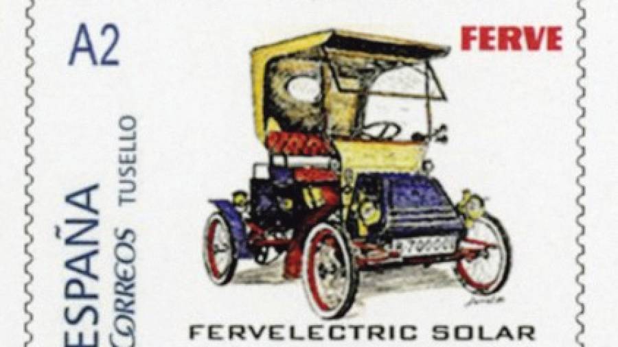 Un sello con el Fervelectric.