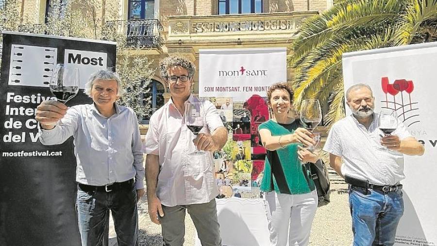 Presentación del Most Festival con Joan Asens, Jordi Ribas, Rosa Poy y Xoan Elorduy.&nbsp;Foto: Alfredo González