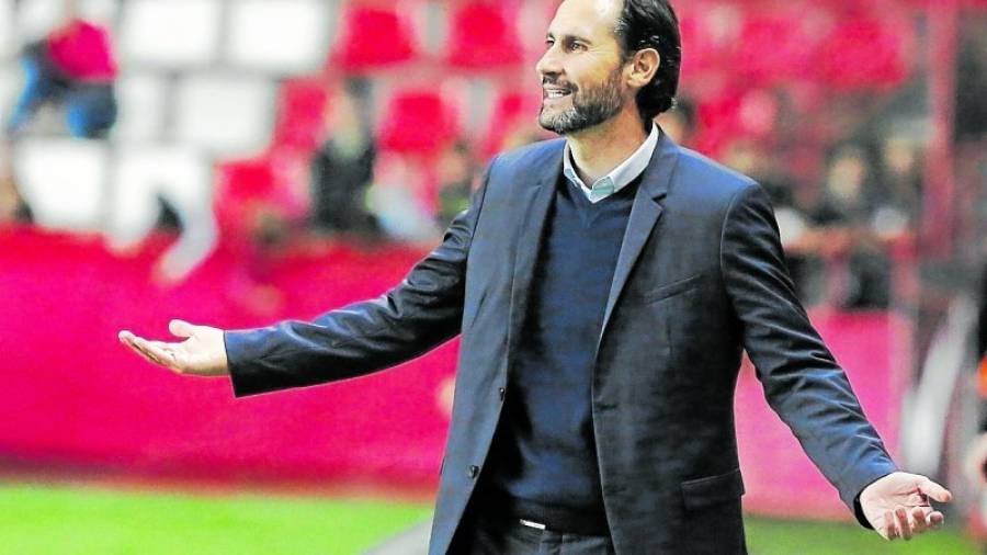 Moreno ha dirigido 129 partidos de liga desde su llegada a Tarragona en noviembre de 2013. Foto: Pere Ferré/DT