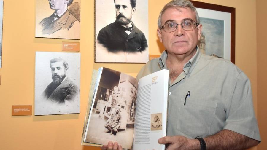 Imagen de archivo de Jaume Massó, arqueólogo de los Museus de Reus y candidato a presidir el Centre de Lectura. Foto: alfredo gonzález/DT