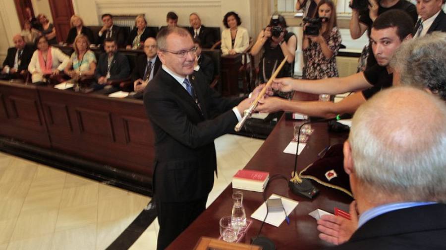 Pellicer encara estos días sus primeras negociaciones con la oposición tras ser investido alcalde. Foto: Pere Ferré