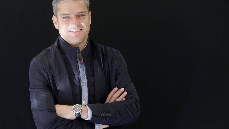 Luis Gil, exjugador del Nàstic, es la mano derecha de la candidatura de Jorge Pérez para la RFEF. FOTO: LLUÍS MILIÁN