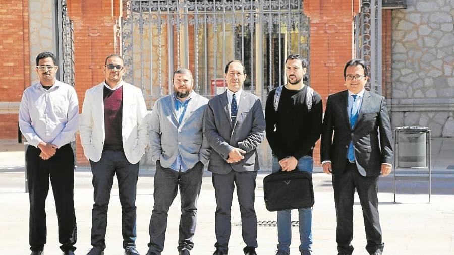 Los integrantes de la Spin-off de la URV, UP2Smart. FOTO: gabinet de comunicació i màrqueting de la URV