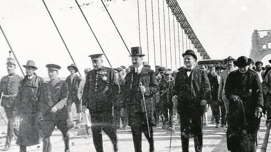 Visita de Primo de Rivera el 21 d’abril de 1924. FOTO: Cedida