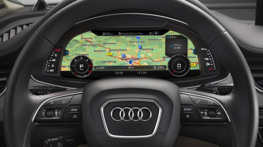 Mapas de alta resolución de Audi.