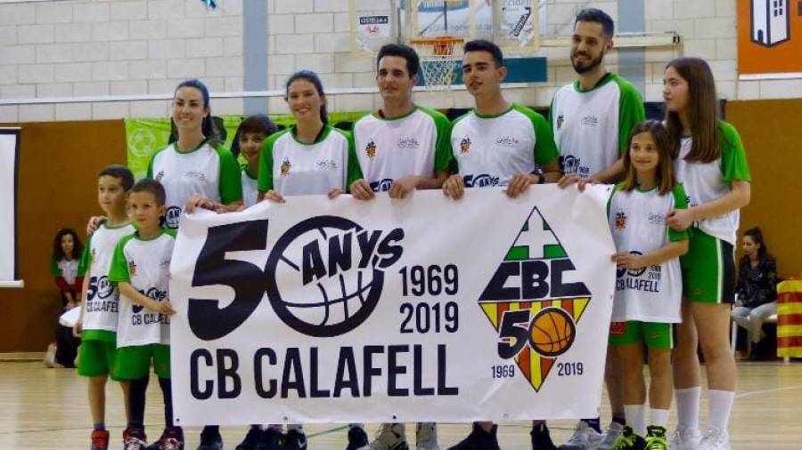 El Club Basquet Calafell celebra 50 a&ntilde;os.