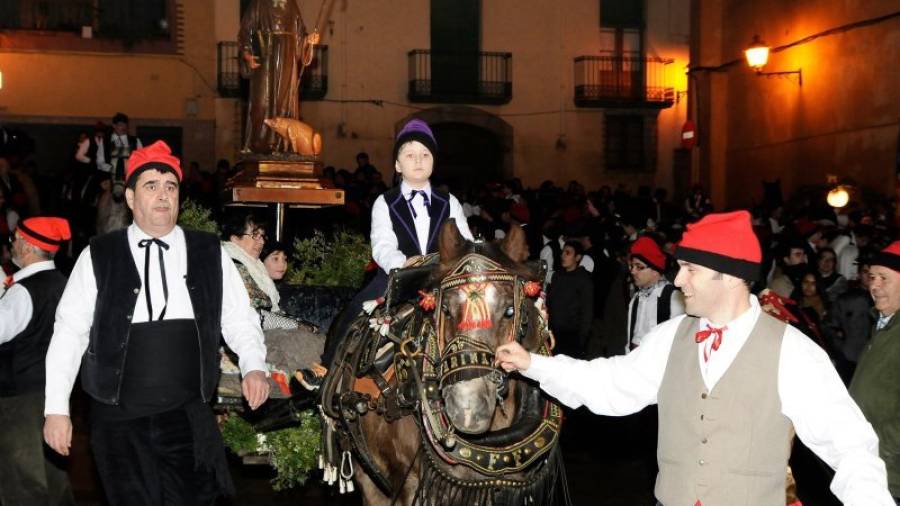 L´Encamisada traurà al carrer una quarantena de carros d´època i vestits tradicionals. Foto: alfredo gonzález/dt