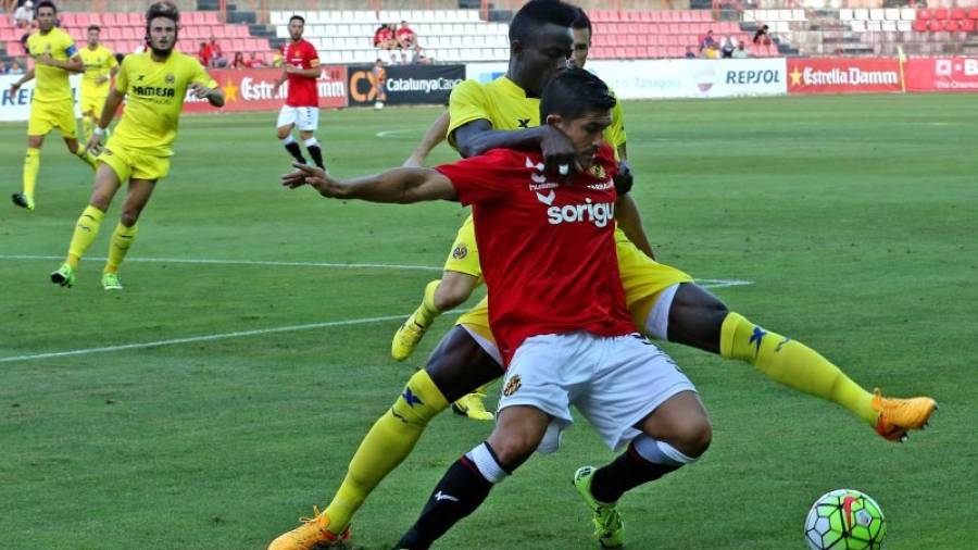 Xisco Muñoz ha jugado ocho partidos este año en los que ha marcado un gol, en Ponferrada. Foto: Lluís Milián