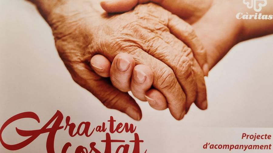 Imagen del cartel de Ajuda a gent gran. FOTO: Ajuntament Altafulla