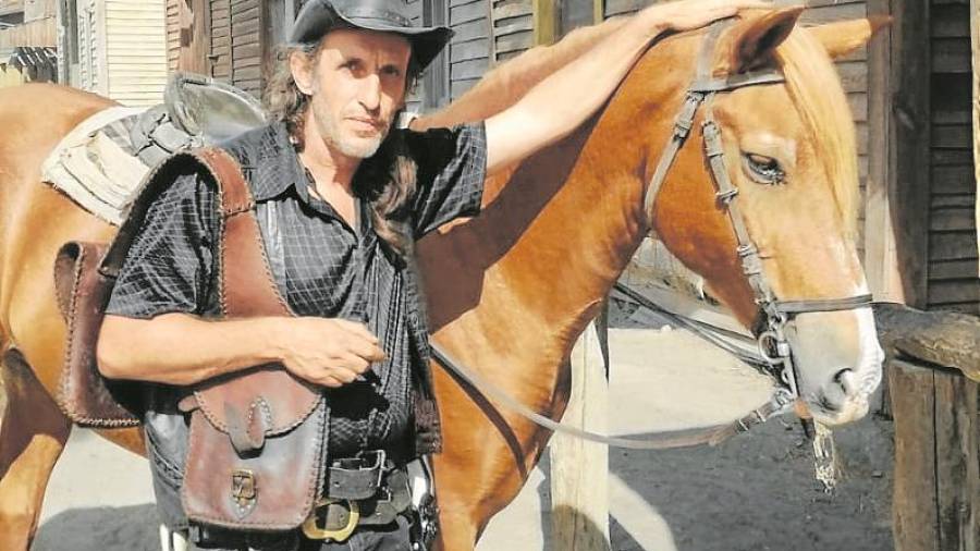 Gabriel Rueda estuvo cinco años dedicado a los caballos. foto: Cedida