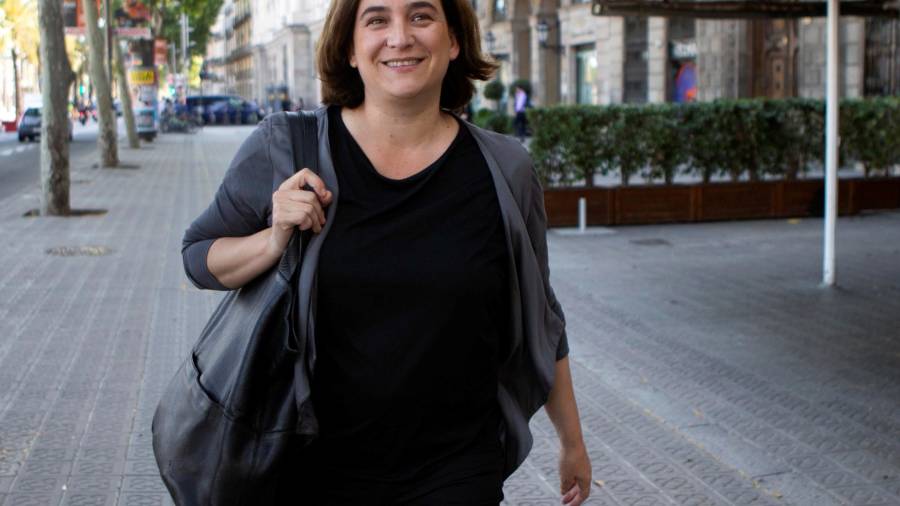 Imagen de la alcaldesa de Barcelona, Ada Colau. Foto: EFE