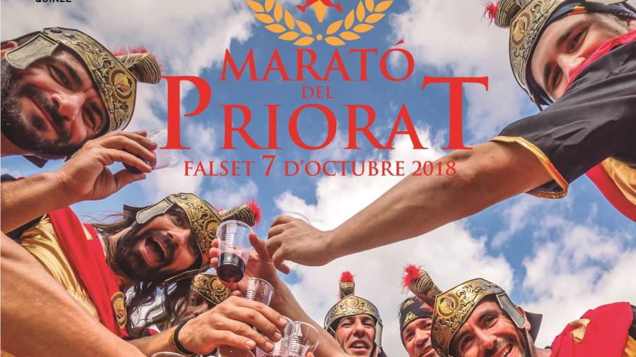 El cartell de la cinquena edició de la Marató del Priorat. FOTO: cedida