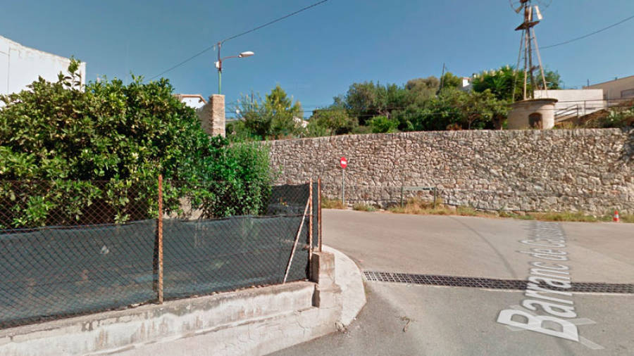 Imatge del Barranc dels Caputxins de Tortosa, Foto: Google Maps