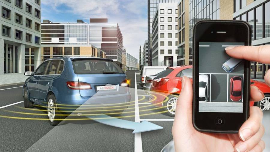 Los sensores de ultrasonidos fabricados por Bosch en Madrid, elementos clave en el desarrollo del smart parking.