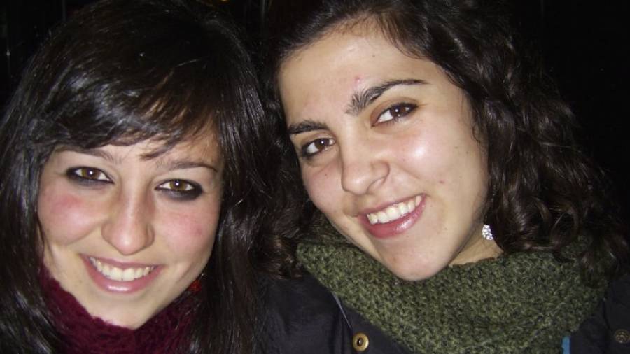 Clara Zapater y Marta Acosta, las dos jóvenes tarraconenses que fallecieron en la LoveParade. Foto: DT