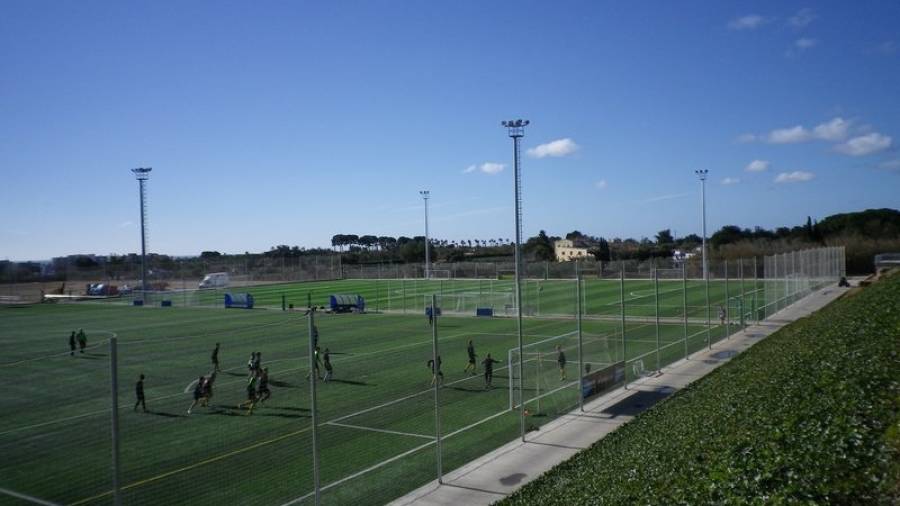 El Complex Esportiu Futbol Salou té vuit camps d'entrenament. Foto: Javier Díaz